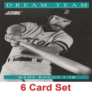 Wade Boggs Baseball Card Collection